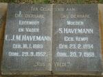 HAVEMANN L.J.M. 1889-1952 & S. KEMP 1894-1968