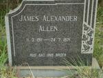 ALLEN James Alexander 1911-1971