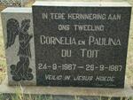 TOIT Cornelia, du 1967-1967 :: DU TOIT Paulina 1967-1967