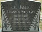 JAGER Johannes Wilhelmus, de 1890-1958