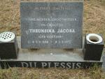 PLESSIS Theunsina Jacoba, du nee COETZER 1888-1972