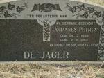 JAGER Johannes Petrus, de 1888-1962