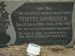 ROOYEN Stoffel, van 1892-1960