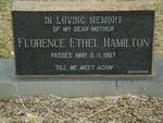 HAMILTON Florence Ethel -1967