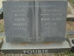 FOURIE Joseph Markus 1916- & Maud Aline Sylvia 1924-1973