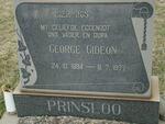 PRINSLOO George Gideon 1894-1977