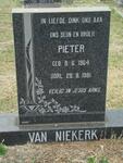 NIEKERK Pieter, van 1964-1981