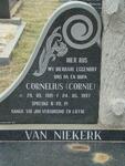 NIEKERK Cornelius, van 1921-1997