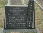 MERWE Willem Schalk, van der 1901-1981 & Anna Wilhelmina 1917-1991