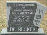 NECKER Douw Gerbrand, de 1948-1995