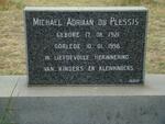 PLESSIS Michael Adriaan, du 1921-1996