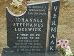 VERMAAK Johannes Stephanus Lodewick 1950-2005