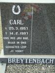 BREYTENBACH Carl 1957-1997
