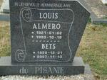 PISANIE Louis Almero, du 1921-1993 & Bets 1929-2007