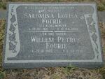 FOURIE Willem Petrus 1905-1996 & Salomina Louisa REDELINGHUYS 1921-1993