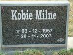 MILNE Kobie 1957-2003