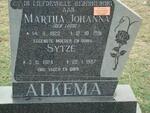 ALKEMA Sytze 1924-1997 & Martha Johanna LUSSE 1923-1991