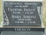 THERON Francois Paulus 1907-1991 & Maria Adriana DE CLERCQ 1906-1991