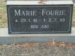 FOURIE Marie 1941-1989