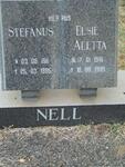 NELL Stefanus 1911-1995 & Elsie Aletta 1916-1999