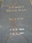 MOOLMAN Andries 1904-1987