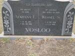 VOSLOO Wessel S. 1908-1986 & Adriana F. 1915-1991
