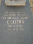 CILLIERS Petronella Jacoba 1910-1983