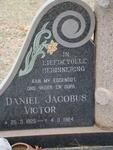 VICTOR Daniel Jacobus 1925-1984