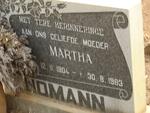 HOMANN Martha 1904-1983