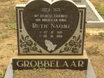 GROBBELAAR Ruth Naomi 1931-1988