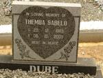 DUBE Themba Sabelo 1983-2003