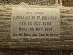 BESTER Adriaan W.P. Bester 1863-1951