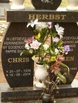 HERBST Chris 1938-2004 & ?? 1944-