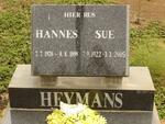 HEYMANS Hannes 1920-1999 & Sue 1922-2005