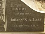 LAAS Johannes A. 1887-1975
