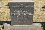 BOTHA Coenraad Frederik 1927-1976