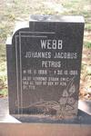 WEBB Johannes Jacobus Petrus 1888-1966