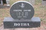 BOTHA Frans Jacob 1908-1973