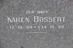 BOSSERT Karen 1969-1969