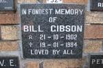 GIBSON Bill 1902-1984