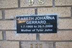 GERRARD Careth Johanna 1968-2000