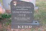 KERR Louise Petronella 1930-2001
