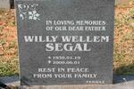 SEGAL Willy Wellem 1938-2000