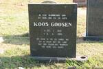 GOOSEN Koos 1941-1999