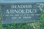 ARNOLDUS Hendrik 1912-1994