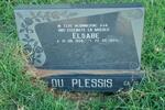 PLESSIS Elsabe, du 1936-1994