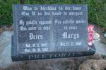 PRETORIUS Dries 1945-2000 & Maryn 1949-