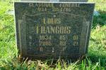 FRANCOIS Louis 1934-2005