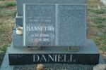 DANIELL Hannetjie 1941-1994