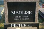 PIETERSE Marlise 1976-1995